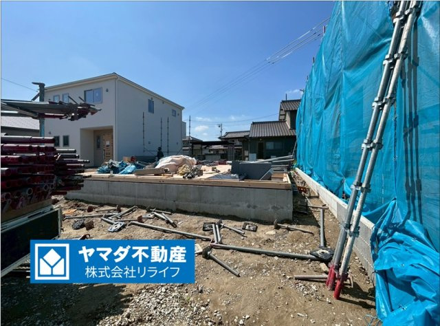 ハートフルタウン　一宮市北方町北方81番　全2区画分譲の外観|「現地（2026年7月9日）撮影」　
■外観写真　
■ヤマダ不動産　株式会社リライフ　