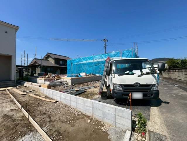 ハートフルタウン　一宮市北方町北方81番　全2区画分譲の外観|「現地（2026年7月9日）撮影」　　
■全体写真　
■ヤマダ不動産　株式会社リライフ　