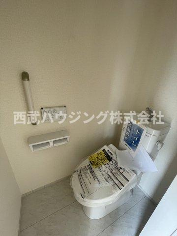 【仲介手数料無料】所沢市東狭山ケ丘全７棟７号棟　所沢市の新築なら西武ハウジングのトイレ