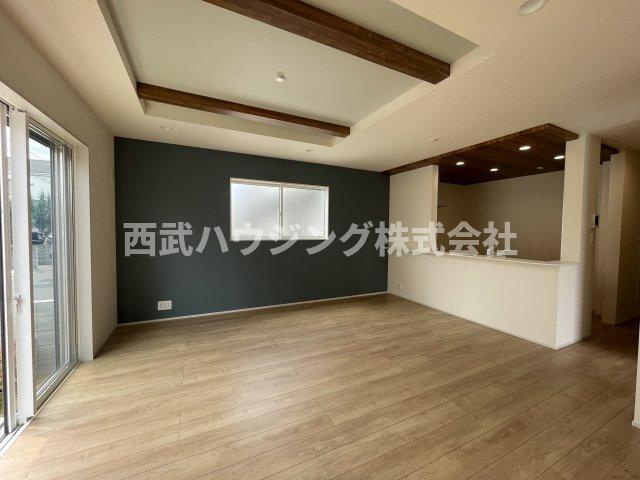 【仲介手数料無料】所沢市東狭山ケ丘全７棟７号棟　所沢市の新築なら西武ハウジングの居間・リビング