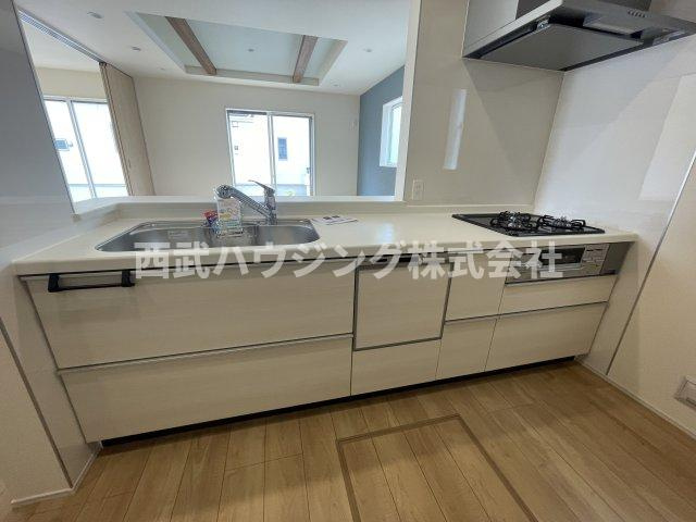 【仲介手数料無料】所沢市東狭山ケ丘全７棟７号棟　所沢市の新築なら西武ハウジングのキッチン