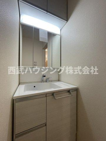 【仲介手数料無料】所沢市東狭山ケ丘全７棟７号棟　所沢市の新築なら西武ハウジングの独立洗面台