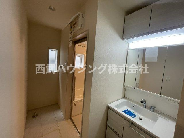 【仲介手数料無料】所沢市東狭山ケ丘全７棟７号棟　所沢市の新築なら西武ハウジングの独立洗面台