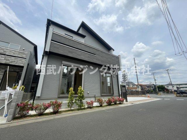 【仲介手数料無料】所沢市東狭山ケ丘全７棟７号棟　所沢市の新築なら西武ハウジングの前面道路含む現地写真