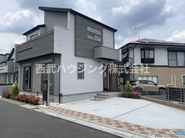 【仲介手数料無料】所沢市東狭山ケ丘全７棟７号棟　所沢市の新築なら西武ハウジングの前面道路含む現地写真