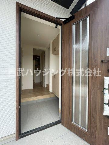 【仲介手数料無料】所沢市東狭山ケ丘全７棟７号棟　所沢市の新築なら西武ハウジングの玄関