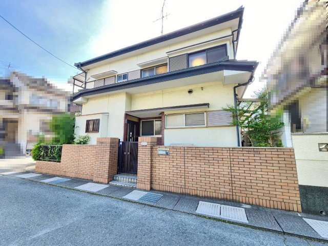 長岡京市柴の里の外観|木造2階建て