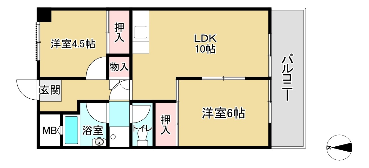東雲ロイヤルハイツの間取り