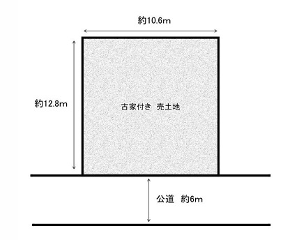 加古川市野口町北野　　　中古戸建の土地図