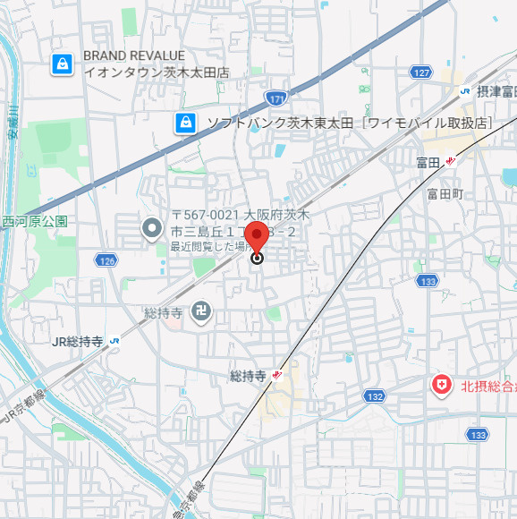 パレブロンの地図