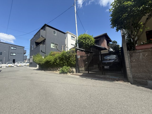 豊中市中桜塚二丁目土地の外観|南東側から見た現地です！