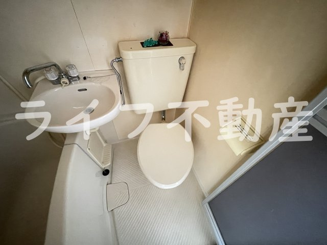 YOUハイム寿Ⅱ番館のトイレ|コンパクトで使いやすいトイレです