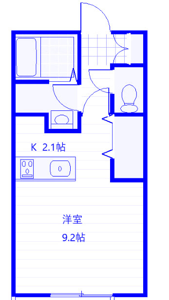 リベライズムの間取り