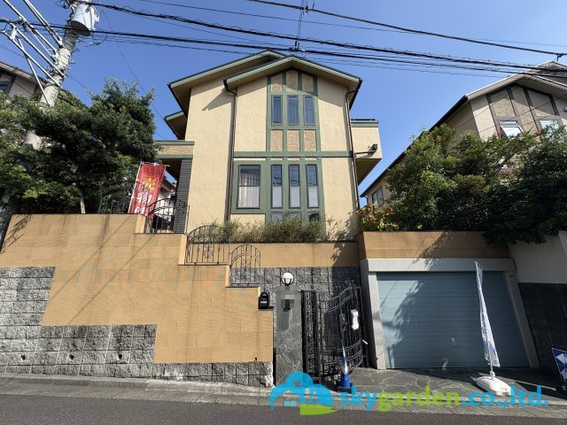 藤沢市鵠沼藤が谷三丁目　中古戸建の外観|現地の様子