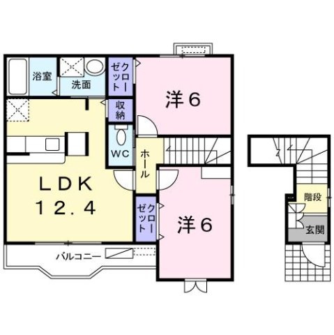 アルカンシエルの間取り