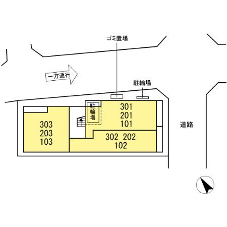 【区画図】D-Bloom Court 