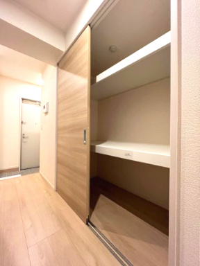 ガーデンテラスの収納|専用の収納スペースです