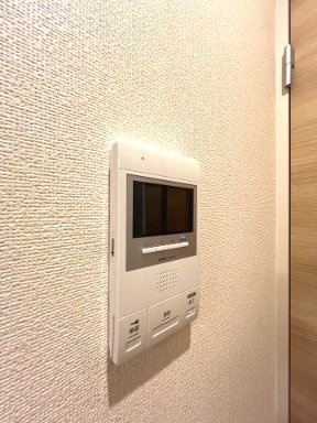 ガーデンテラスのセキュリティ|モニター付きインターホンです