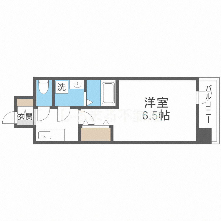 エスリードレジデンス大阪難波の間取り