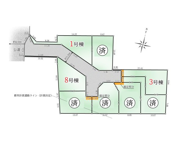 【区画図】 | マイホームは夢ではありません、ミライズホーム株式会社が一緒にサポートさせていただきます！ご要望をヒアリングさせてください。