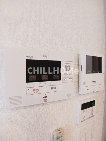 クリスタル　パレスのセキュリティ|当社、チルホームのHPもご覧ください(^^)/物件情報多数♪