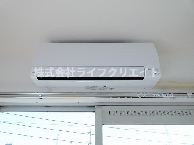 ドゥエル川端の設備