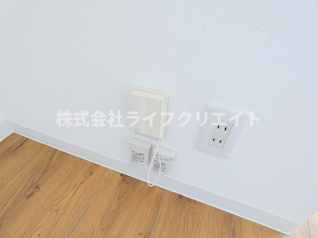 ドゥエル川端の設備