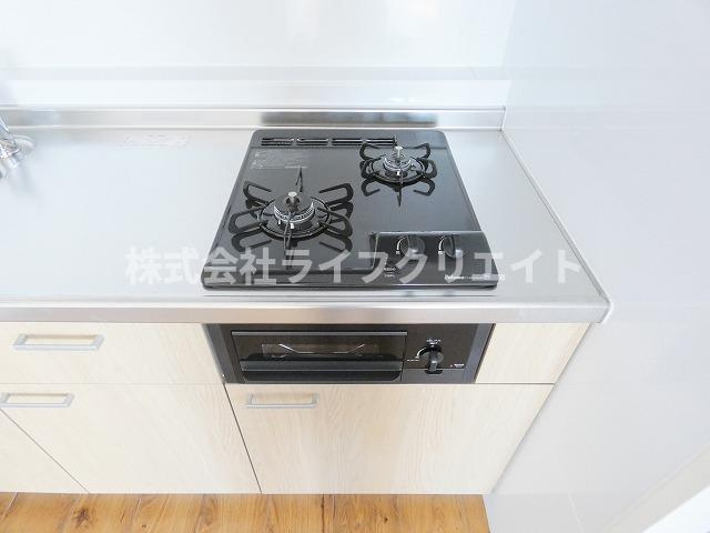 ドゥエル川端のキッチン