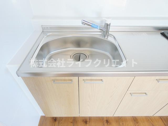 ドゥエル川端のキッチン