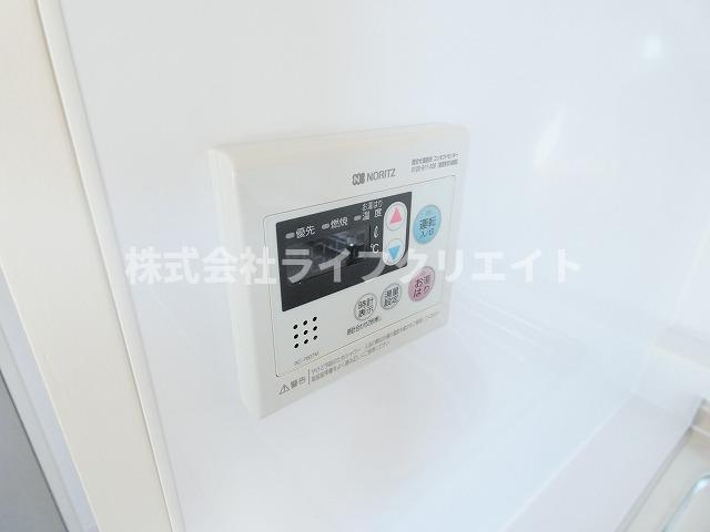 ドゥエル川端の設備