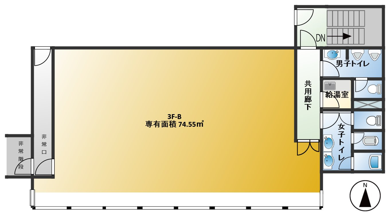 原田ビルの間取り