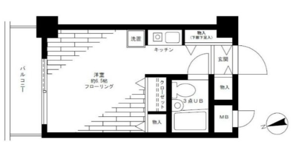【間取り】 | 南阿佐ヶ谷シティハウス