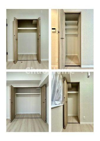 ドラゴンマンション森下壱番館の収納|居室にはクローゼットを完備し、自由度の高い家具の配置が叶うシンプルな空間です。お子様の成長と必要になる子供部屋を与えるにはぴったりの間取りですね。