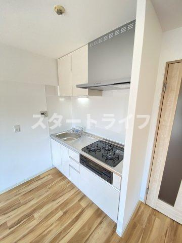 大阪市淀川区西宮原１丁目の賃貸マンションのキッチン