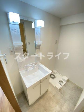 大阪市淀川区西宮原１丁目の賃貸マンションの洗面所