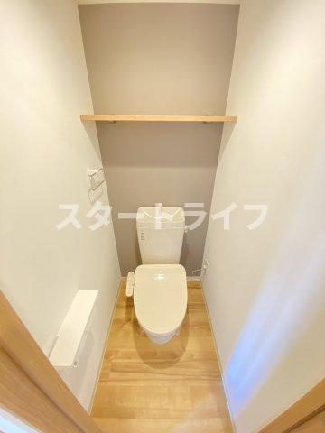 大阪市淀川区西宮原１丁目の賃貸マンションのトイレ