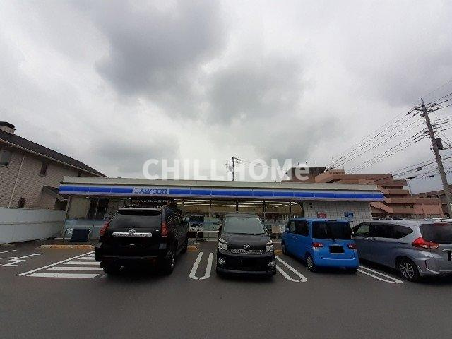 アンバー　レジデンスの周辺|ローソン前橋上新田町店まで280m
当社、チルホームのHPもご覧ください(^^)/物件情報多数♪