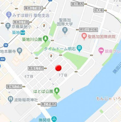 【地図】 | サンクタス築地
