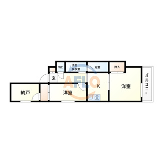 【間取り】 | K’s court真法院　五条小学校区 | K’s court真法院　間取り