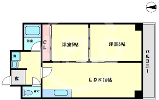 【間取り】 | 難波リーガルハウス　難波元町小学校区 | 難波リーガルハウス　間取り