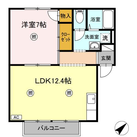 【間取り】 | キャリーイン