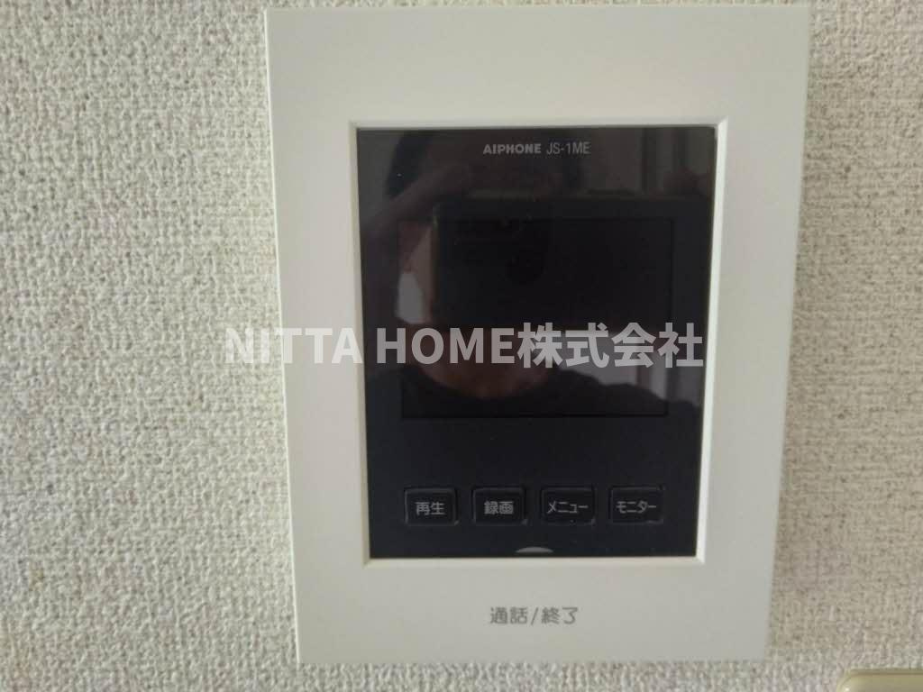 グランシードのセキュリティ|ＴＶインターホンを完備しています＊
