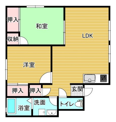 プロヴァンスⅡの間取り