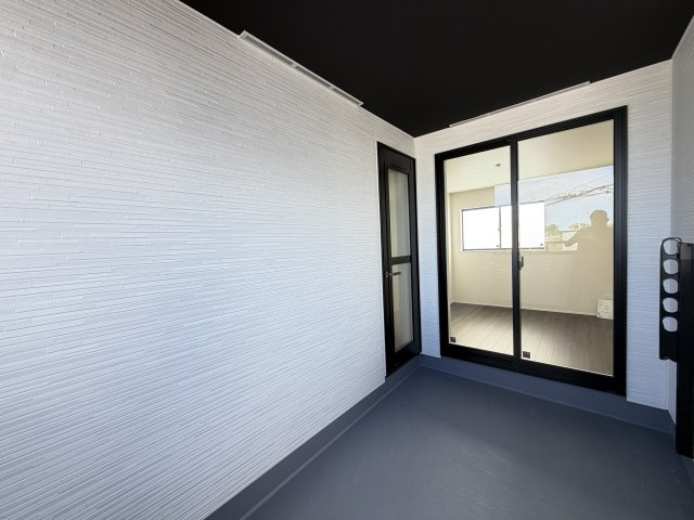 南城市玉城親慶原（全2棟）1号棟のバルコニー|1号棟　2面インナーバルコニー♪