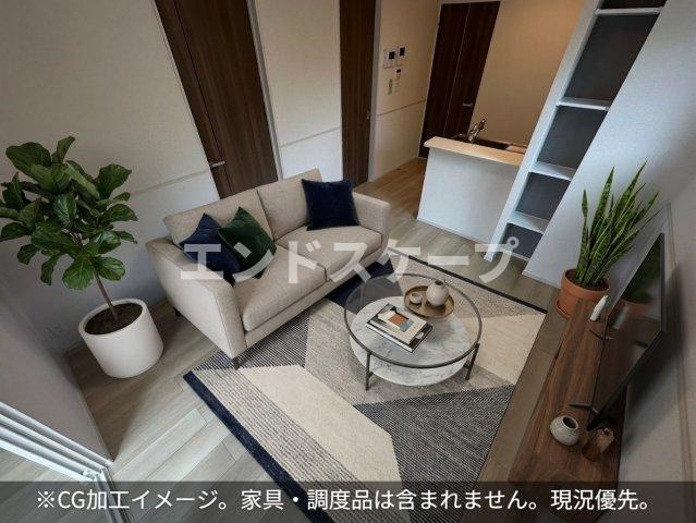 クリスタル　パレスの居間・リビング|高崎、前橋のお部屋探しはエンドスケープまで！お客様の理想お聞かせ下さい♪
