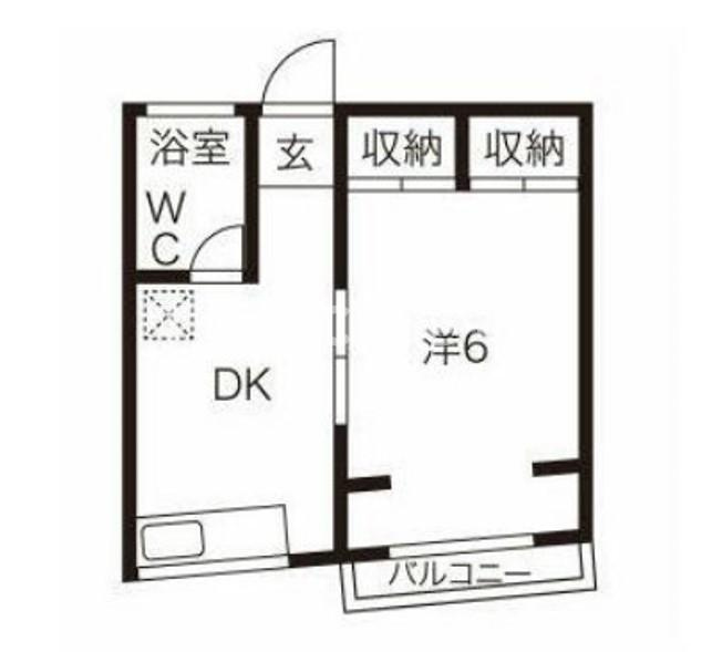 若木グランドコーポの間取り