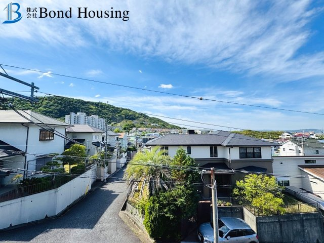 南側開放感のある庭あり　朝谷町　中古戸建の展望