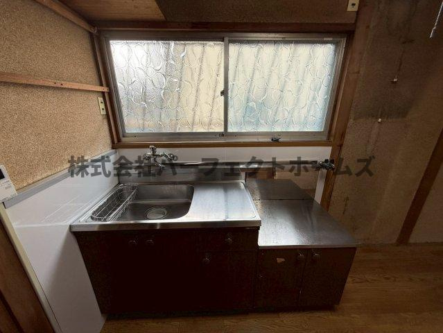 黒原城内町戸建　賃貸のキッチン|使いやすいキッチンです