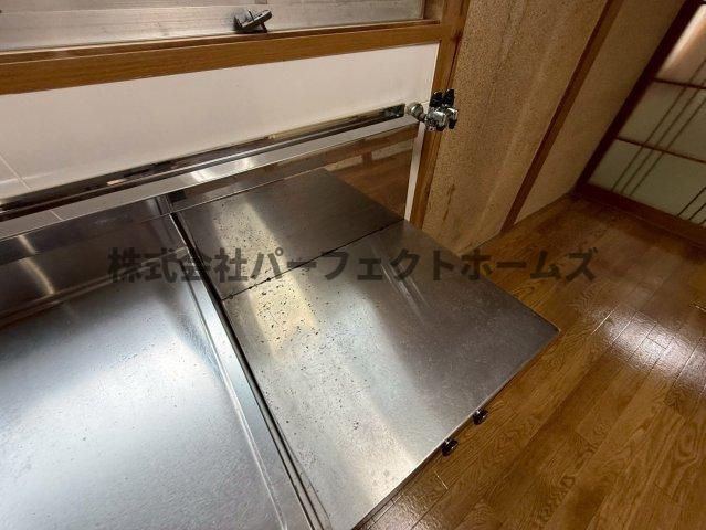 黒原城内町戸建　賃貸のキッチン|お料理しやすいキッチンです