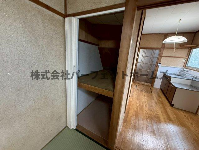黒原城内町戸建　賃貸の収納|専用の収納スペースです